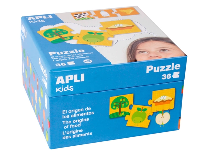 Puzzle EDUCA BORRAS Origen de los Alimentos (36 Piezas)