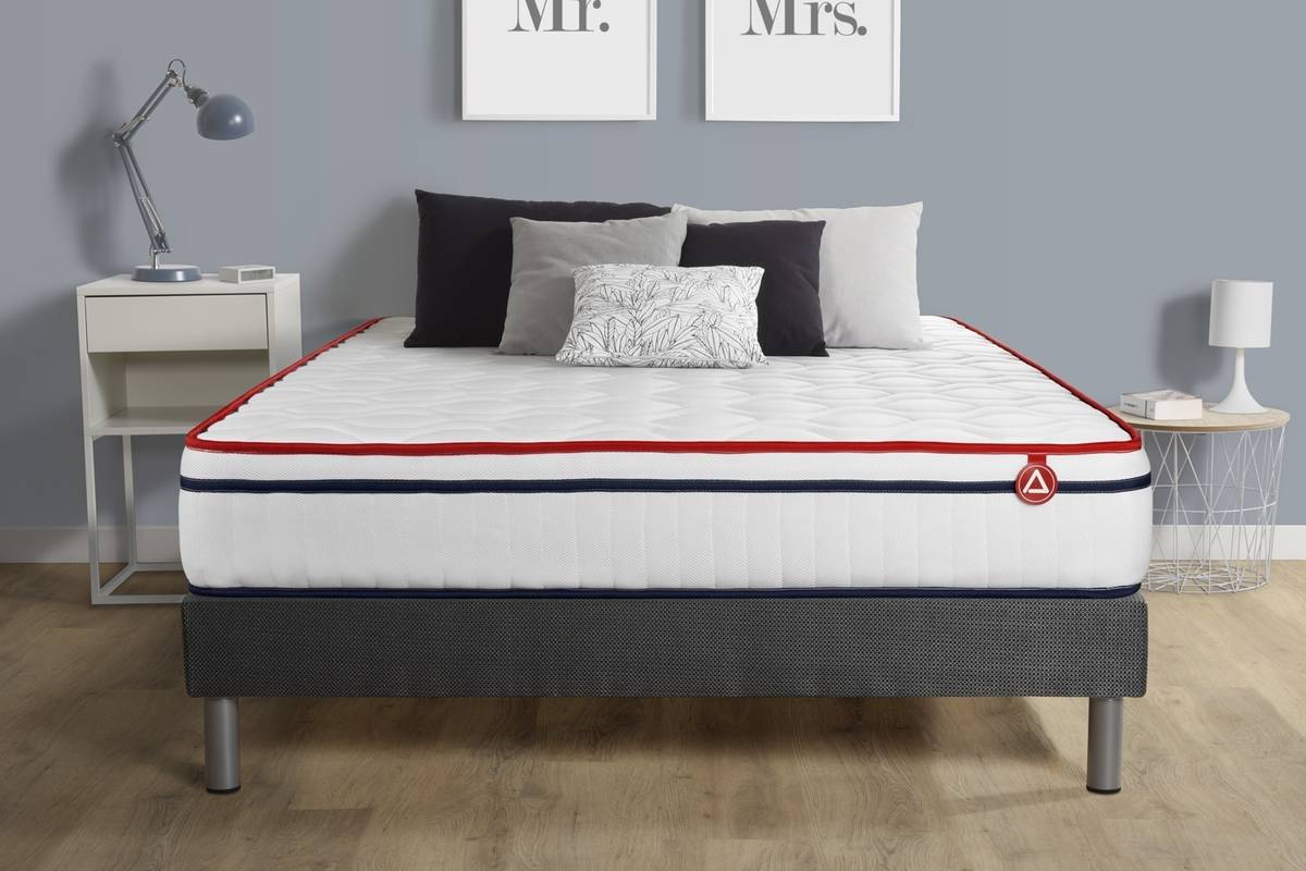 Conjunto de Somier + Colchón VITALIT Vital SPA (150x190 cm - Espuma Viscoelástica)