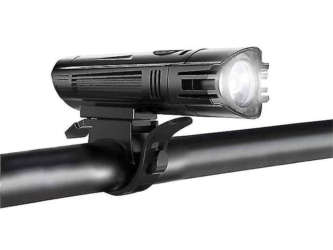 Luz delantera para bicicleta, 4 modos, IPX8, liberación rápida, color negro, Yizhood