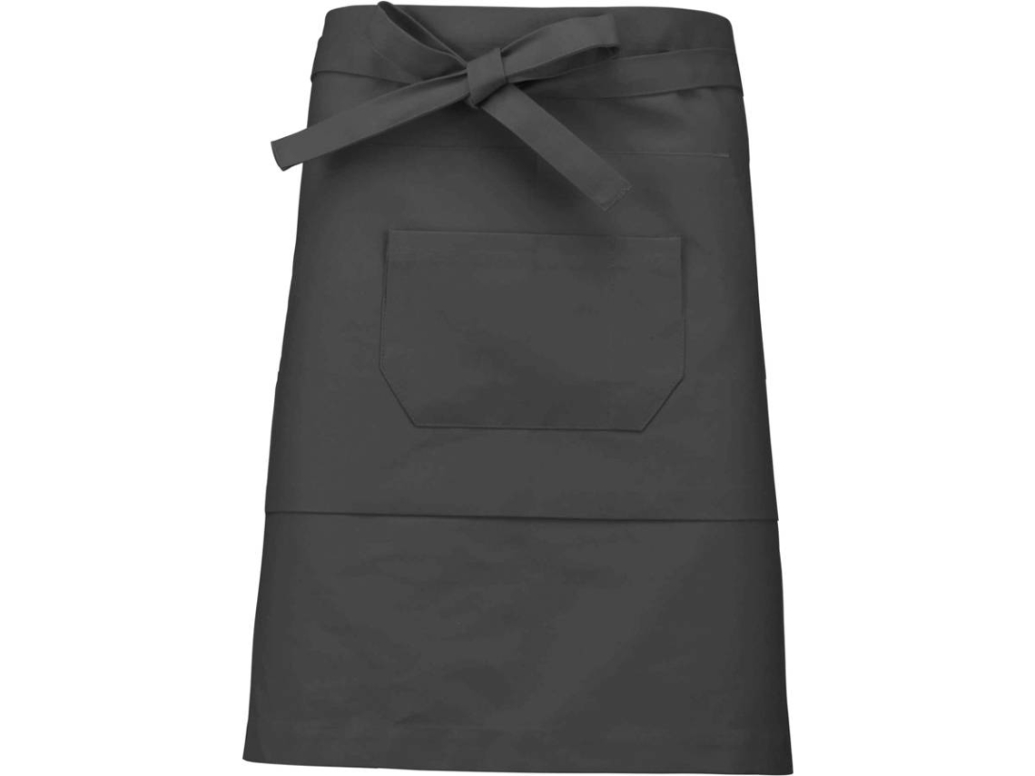 Delantal KARIBAN Medio (Gris - Algodón - 50 x 90 cm)