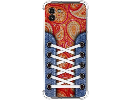 Carcasa para Samsung Galaxy A03 TUMUNDOSMARTPHONE Dibujos Antigolpes Zapatillas 10 Multicolor