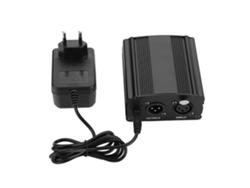 Fuente De Alimentación Fantasma De 48 V Y 1 Canal Con Adaptador Para Micrófono De Condensador
