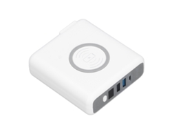 Batería Portátil De 10000 Mah, Cargador Móvil Pd20w Con 3 Puertos Y Diseño Magnético Para Viajes.