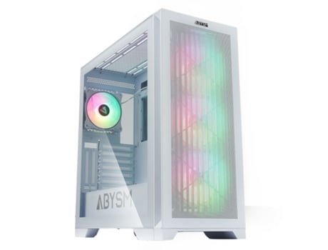 Caja para PC Abysm Gaming E-ATX DANUBE MURA BX300 White ARGB