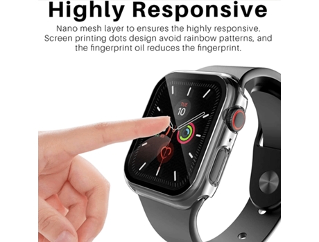 Carcasa de Protección + Vidrio para Apple Watch Series 8 - 41mm GIFT4ME Rosa