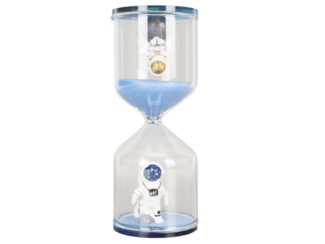 Reloj de arena de astronauta de 30 minutos para tareas de cocina