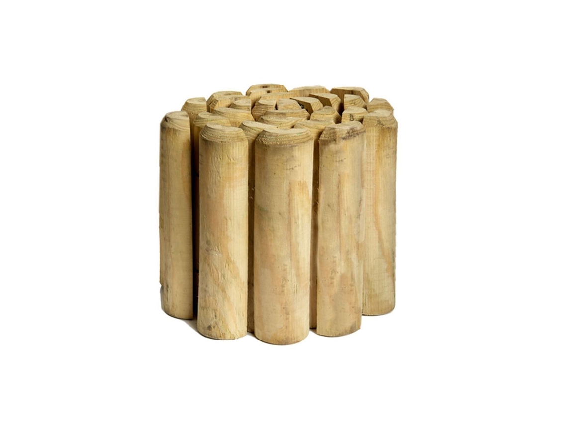 Bordura Flexible de madera 30x5x200 cm.