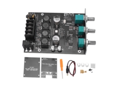 Omni-módulo Amplificador De Audio Bluetooth 5.0 Con Control De Grave Y Agudo Placa Amp 50w+50w Para Altavoces Pasivos Dc9‑24v