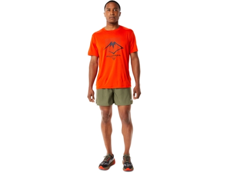 Camiseta para Running ASICS (Hombre - Multicolor - S)