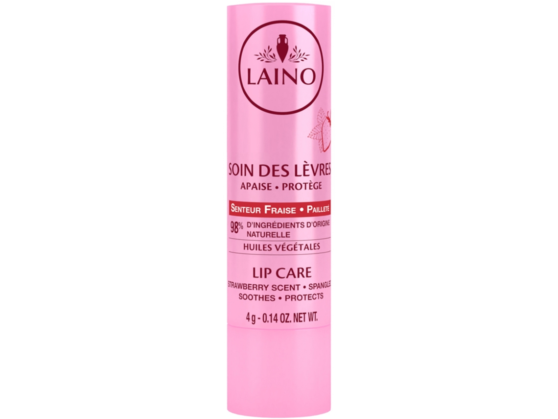 Cuidado de Labios Stick 4G Olor: Fresa Brillante LAINO