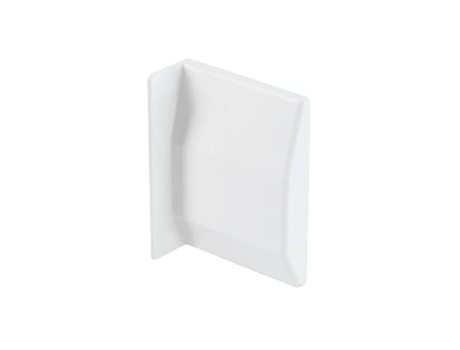 Funda plástico blanco izquierda para colgador forte