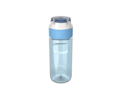 Botella De Agua Elton 500Ml De Tritán, Antigoteo, Antiderrame. Tropical Blue KAMBUKKA