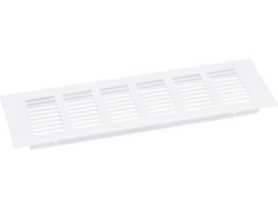 Rejilla De Ventilación, 1 Pieza, 250 X 100 Mm, Rectangular, De Aleación De Aluminio Con Lamas, Para