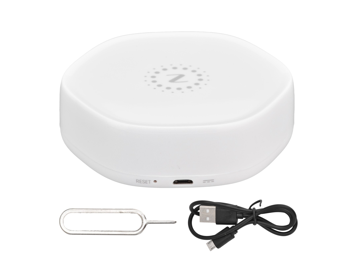 Puerta De Enlace Inalámbrica Inteligente Y Duradera Con Wifi Y Zigbee 3.0 Para Tuya, Compatible Con Más De 50 Dispositivos.