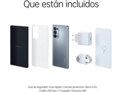 Smartphone OPPO Reno 6 Pro 5G (6.55'' - 12 GB - 256 GB - Gris)