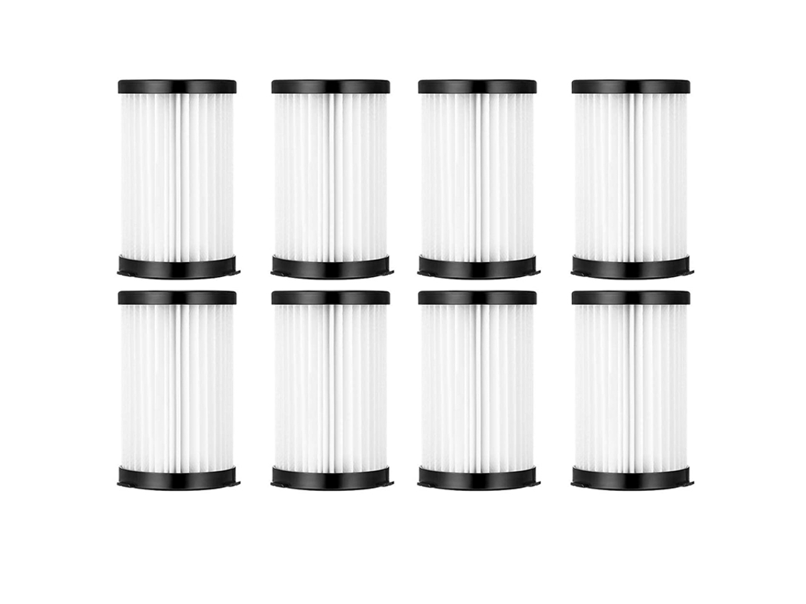 Filtro HEPA de repuesto de 8 Uds Compatible con aspiradora con cable MOOSOO D600/D601 e Iwoly V600