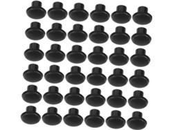 500piezas Tapones Redondos Plástico Tornillos Tapas