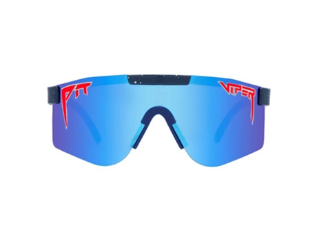 Gafas de Protección Luz con lentes Polarizadas Polarizadas Unisex PIT VIPER Originales Gafas Anchas De Polarización The Azul