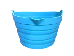 Línea De Olla Lenta De Silicona Reutilizable Divisor Para 6-8 Cuartos Azul Índigo