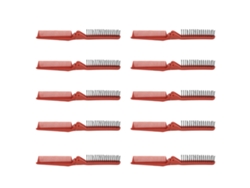 Vlrla-para Homens 10pcs Folding Fine Tooth Viagem Comb
