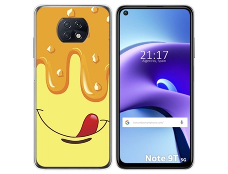 Carcasa Xiaomi Redmi Note 9T 5G TUMUNDOSMARTPHONE Dibujos Multicolor