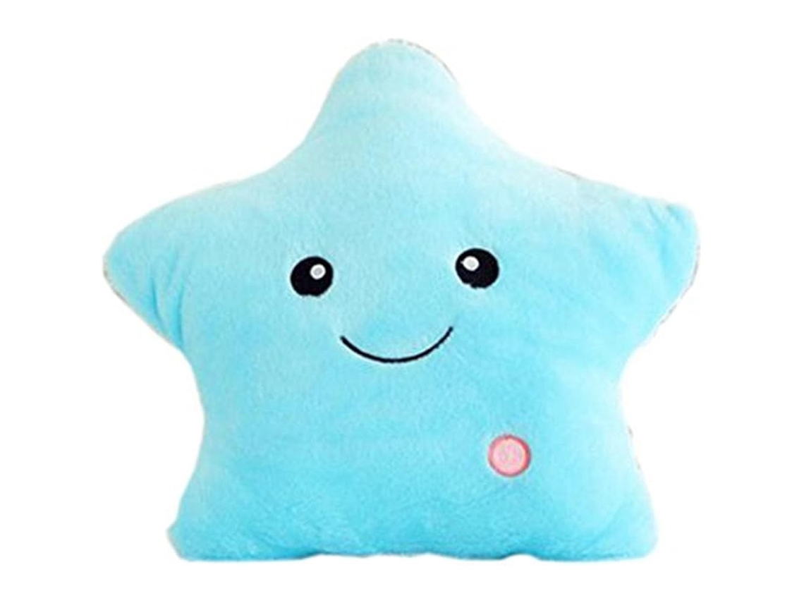 Cojín De Almohada Con Forma De Estrella Led, Luz Nocturna Led Luminosa, Almohada De Peluche Con Forma De Estrella, Juguetes Suaves De Peluche