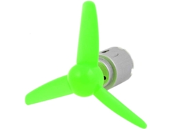 Hélice De 3 Palas De 80 Mm. 6. 0 V Cc. 0. 13 A. 13500 Rpm.