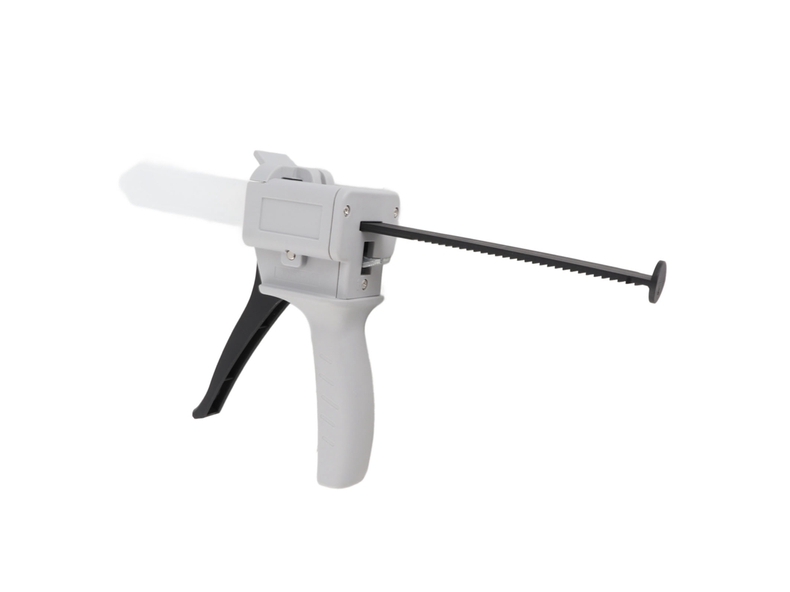 Pistola de pegamento manual de plástico, 30 ml, tubo único (acoplable)