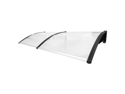 Funda para puerta, protección contra la intemperie, resistente a los rayos UV, transparente.