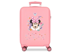 Maleta de cabina rosa de Disney Minnie Happy To Be Me (38x55x20cm, 41l)