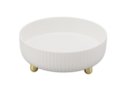Estantería Giratoria 360 Grados Para Condimentos Organizador De Estantes Giratorio Para Cocina Alacena Blanco Pequeño