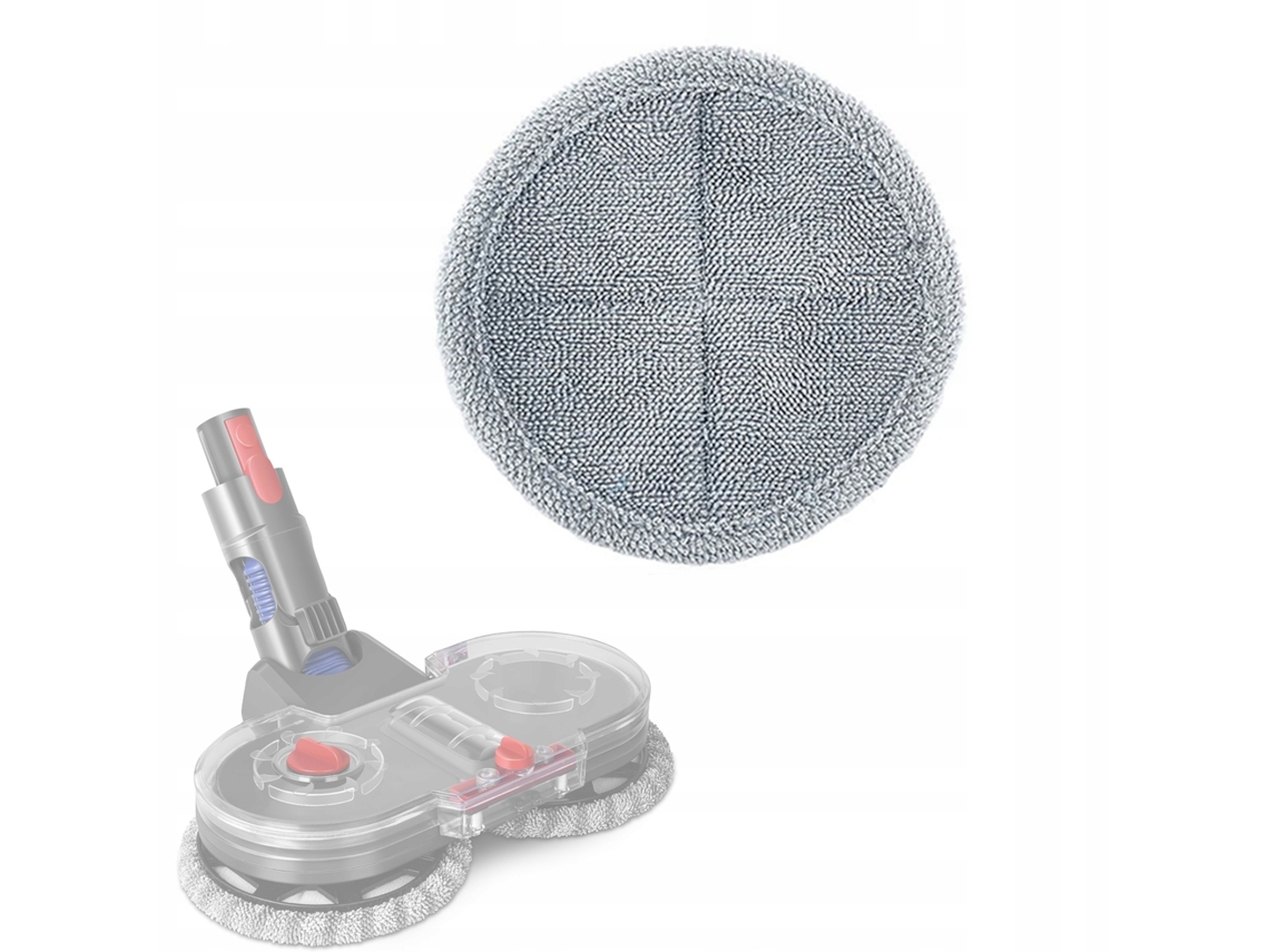 Paño de limpieza para mopa Dyson de 160 mm – Alta calidad | Reutilizable | Compatible con Dyson V7-V15