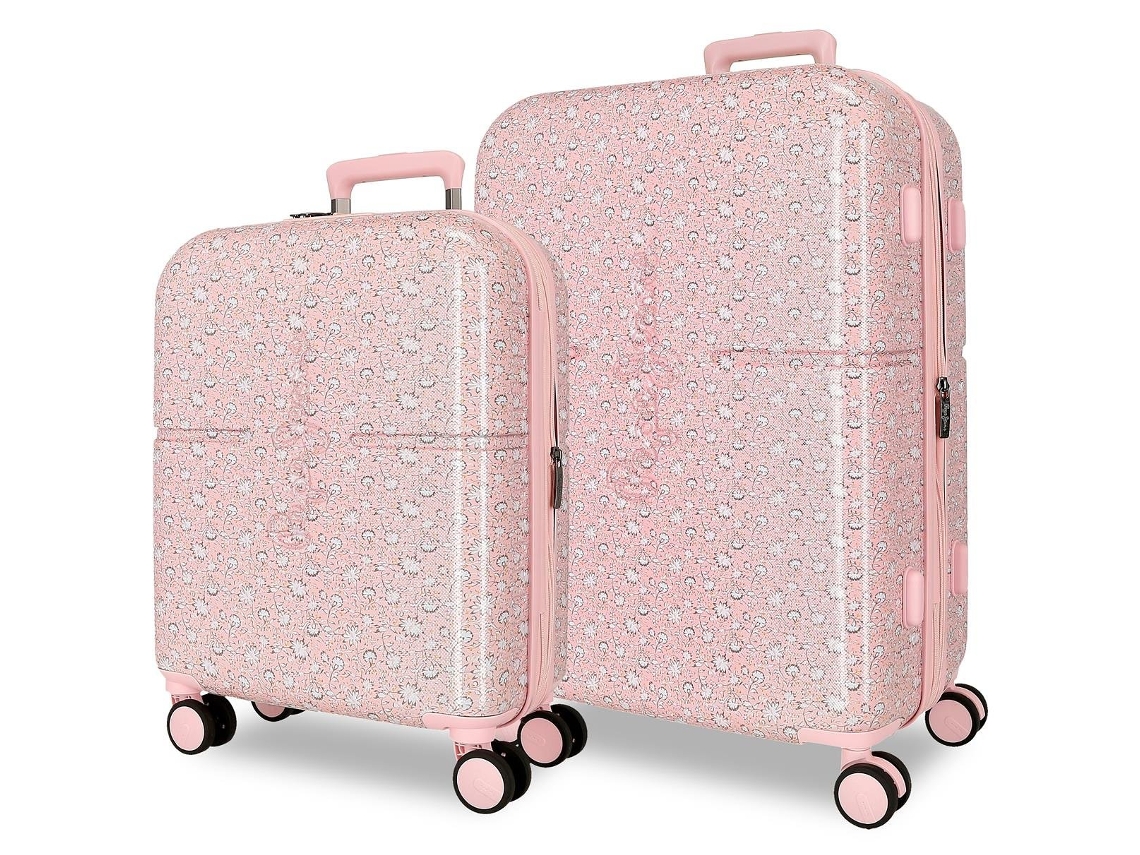 Juego de maletas PEPE JEANS Mia rosa claro (48x70x28cm 116l)