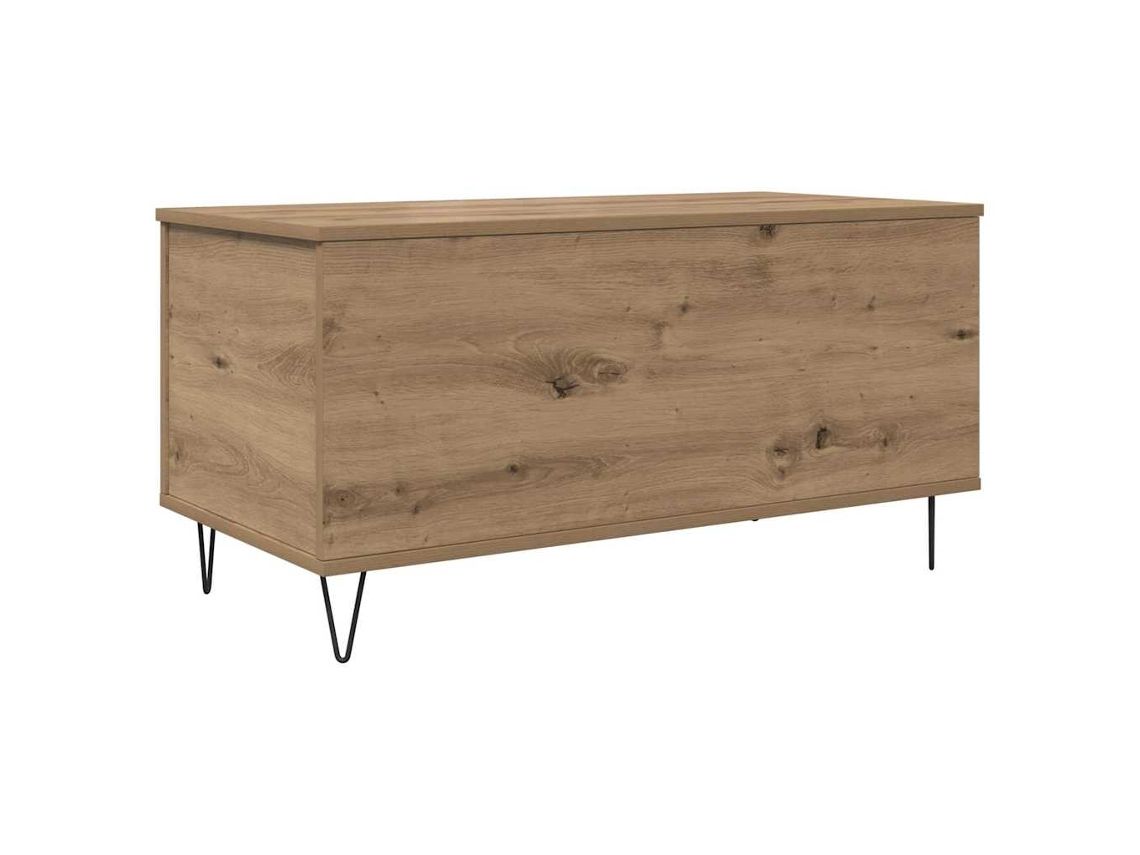 Mesa de centro HARLANV1 hecha a mano, 90x44,5x45 cm
