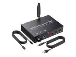 Convertidor DAC Bluetooth Rosewell de 192 kHz, transmisor y receptor de audio inalámbrico