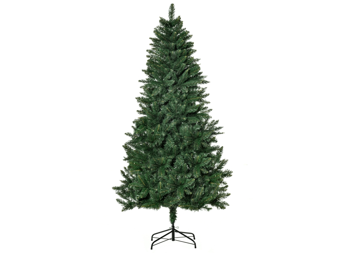 Árbol artificial Kieferbaum de 180 cm con 724 ramas y base metálica EOOCOO