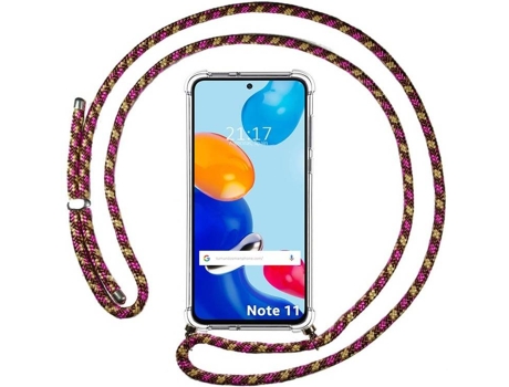 Carcasa Xiaomi Redmi Note 11 TUMUNDOSMARTPHONE Colgante Rosa
