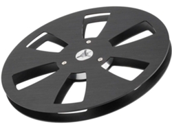 Carrete De Sonido Abierto De 6 Orificios De 7 Pulgadas (17,8 Cm), Blank De Aluminio, Modelos Teac Y Nagra, Plateado