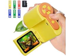 Microscopio De Bolsillo Digital Portátil De 2 Pulgadas Y 1080p Con Aumento De 1000x Para Niños.