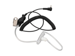 Fone De Ouvido Para Walkie Talkie Profissional 3.5mm Rádio De Duas Vias Com Tubo De Ar Acessório