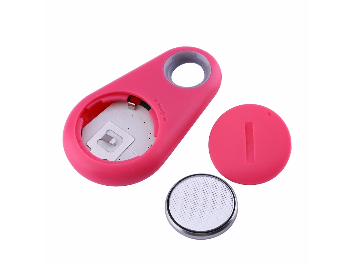 Localizador Bluetooth Pequeño E Inteligente Para Llaves, Cartera, Niños, Mascotas, Color Rosa Para Iphone