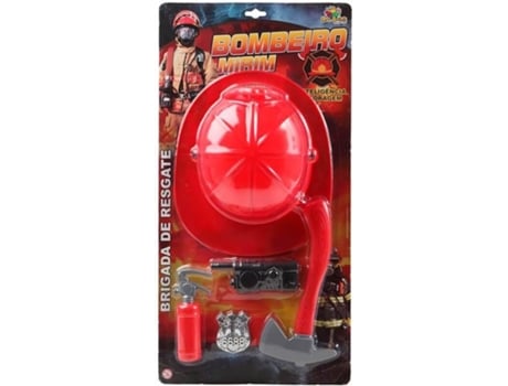 Accesorios DISFRAZZES Kit De Bombero (29 x 57 cm)