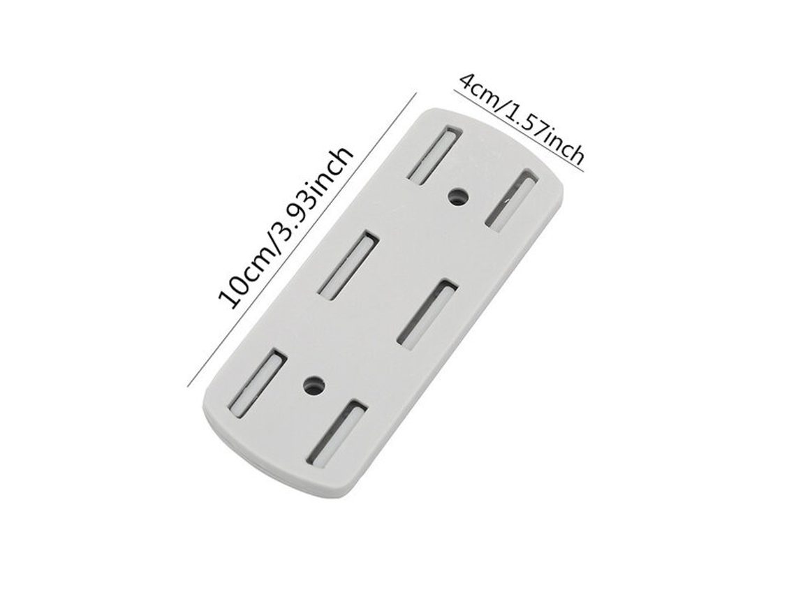 Soporte para enchufe de pared fácil de instalar sin taladrarvayotoy