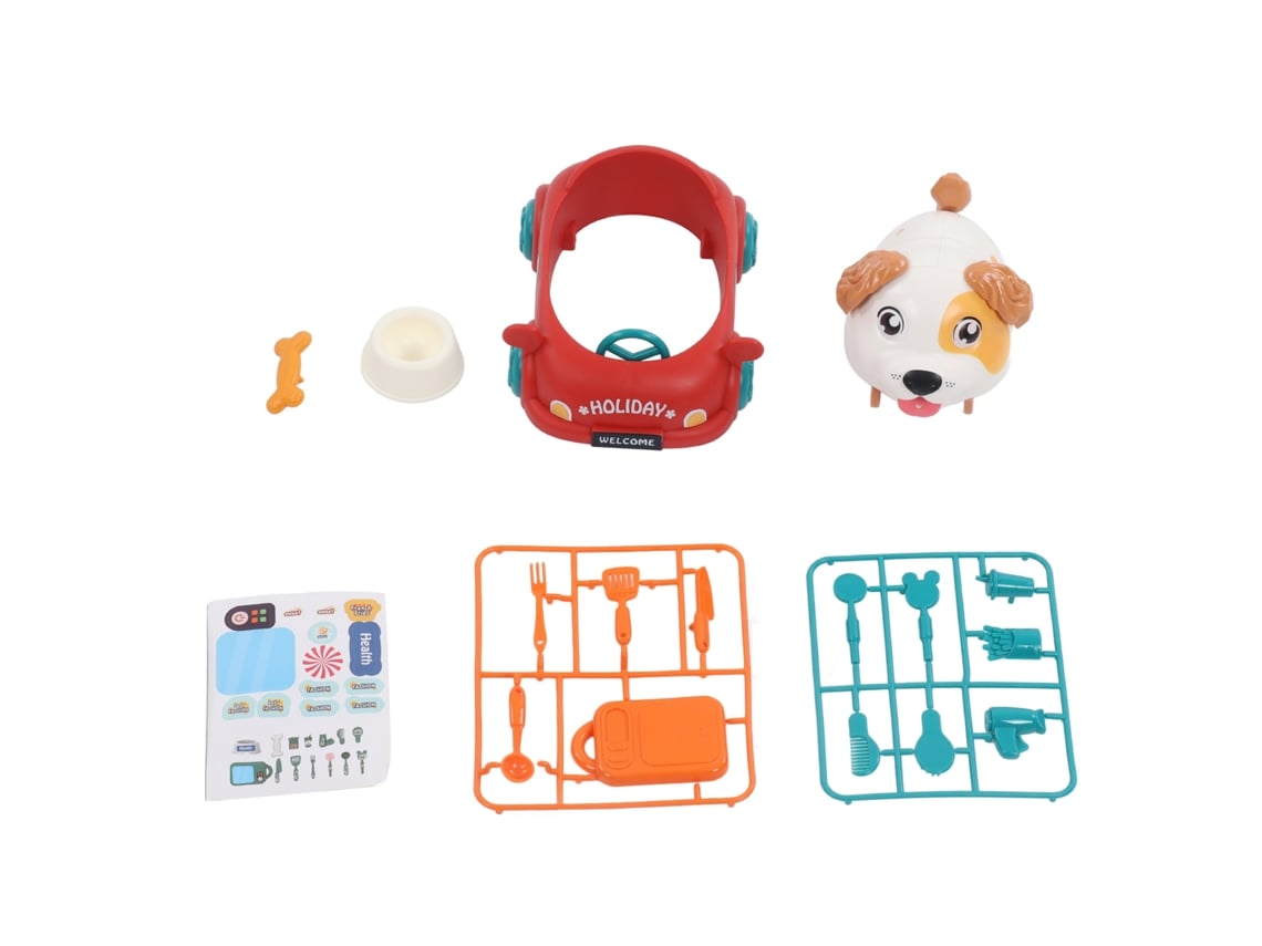 Ats-juguete Perro Eléctrico Con Control Por Voz Educatsivo De Batsería Abs Perro Caminante Con Sensor Inteligente Para Mayor De 3 Años