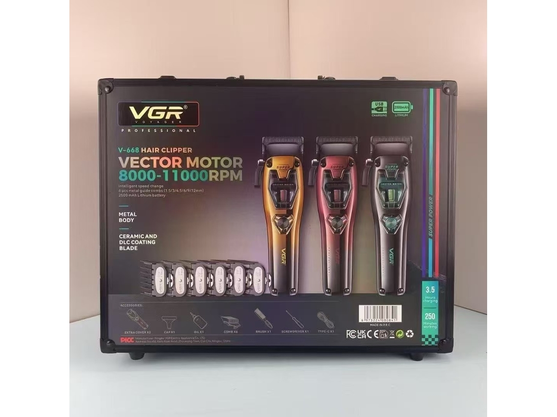Cortapelos eléctrico inteligente con velocidad variable, motor sin escobillas de alta velocidad y pantalla digital. MDUG