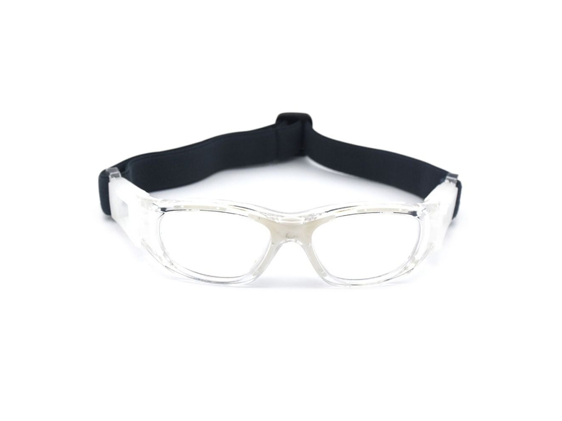 Gafas deportivas para niños, resistentes a impactos, para ciclismo y baloncesto, MDUG (transparentes)