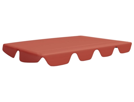 Dosel de repuesto columpio jardín VIDA XL terracota (150/130x105/70 cm)