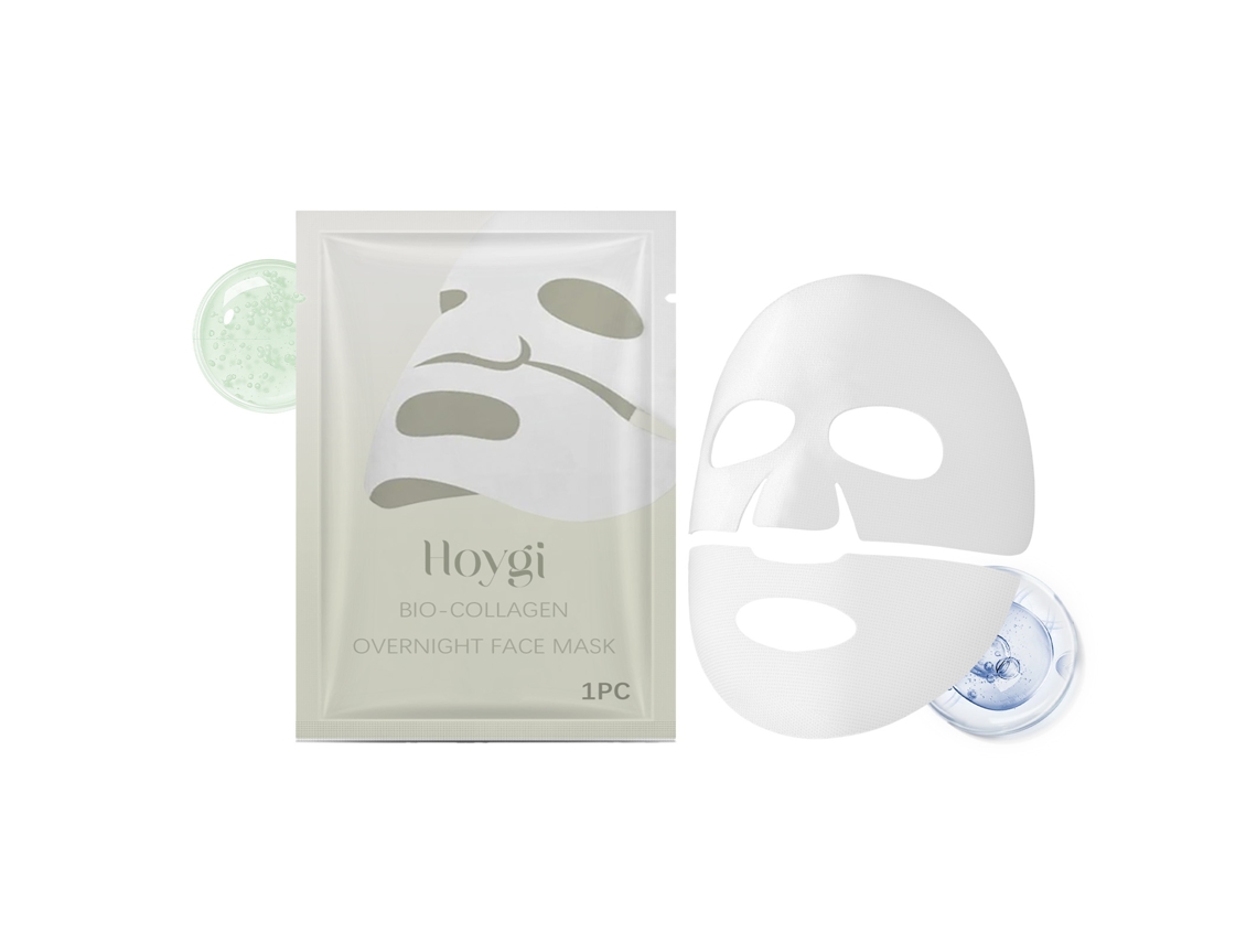 Sobre de mascarilla hidratante antiarrugas con colágeno