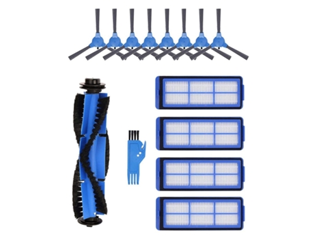 Piezas de repuesto para Eufy Robovac 11S Max /30C Max /15C Max accesorios filtros de aspiradora, cepillos laterales, cepillo rodante
