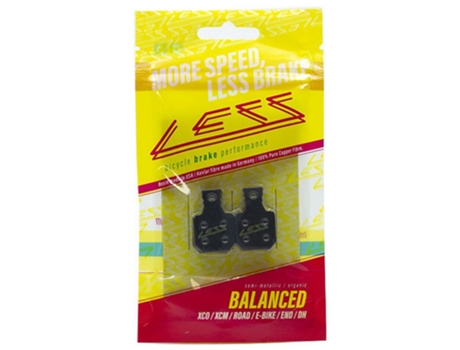 Pastilhas Travão Disco Orgânicas Balanced Magura Mt5-Mt7 Douradoless